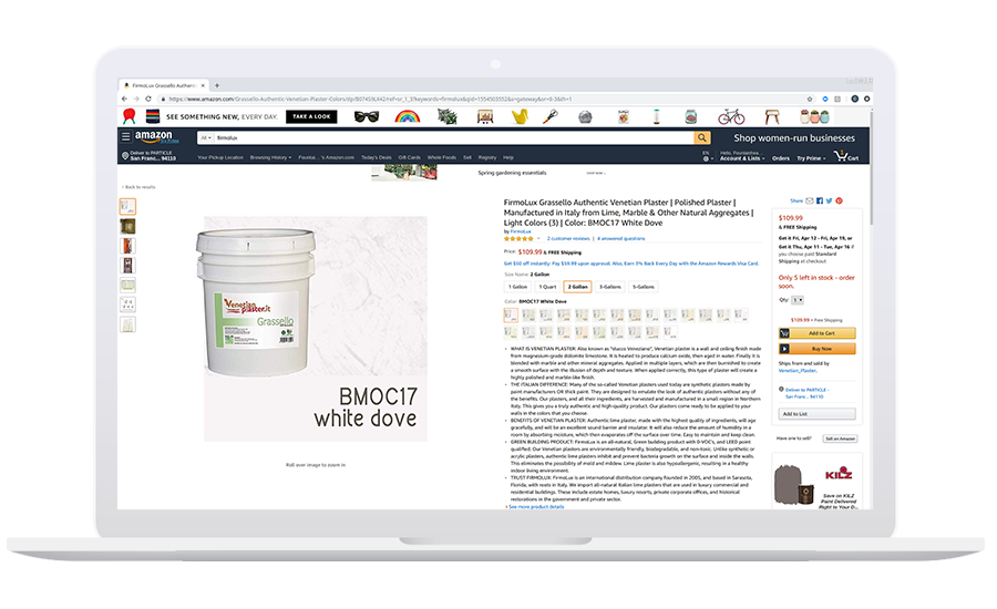 firmolux venetian plaster